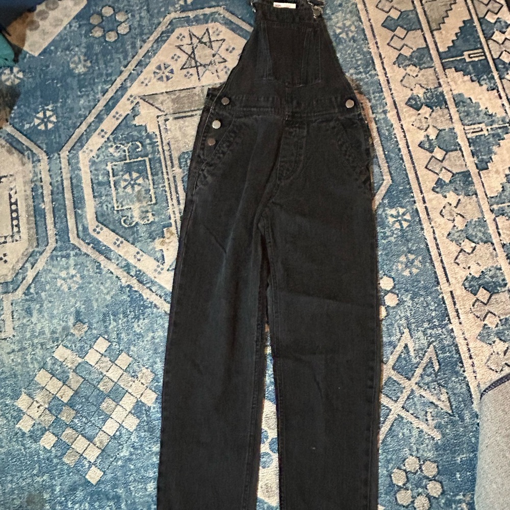 ASOS Charcoal Denim Overalls